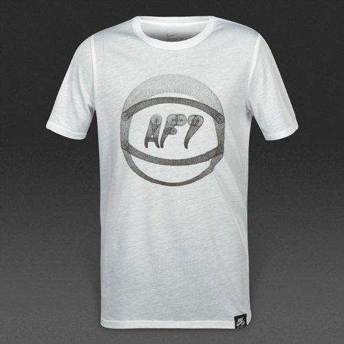 Nike Air Force 1 Art T-Shirt White for Boys